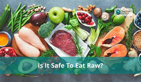 Raw meat safe eating .